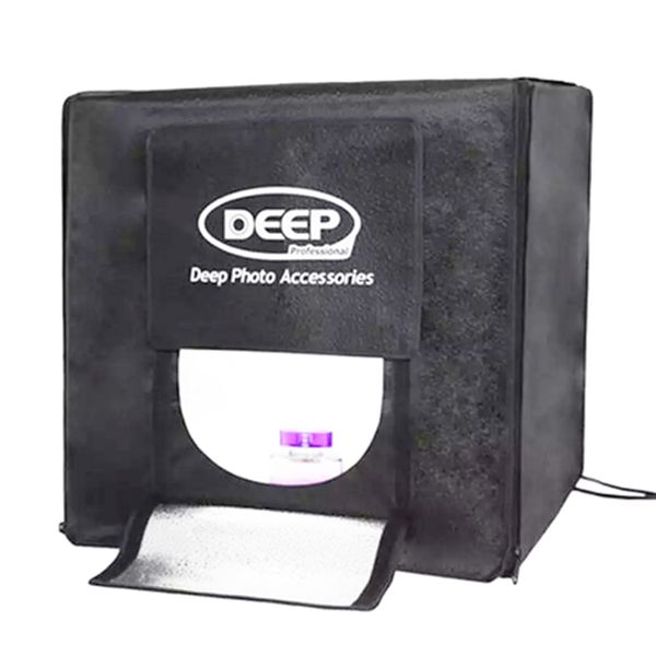 

80 x 80cm deep 4 led p pgraphy studio video lighting tent professional portable led softbox box set