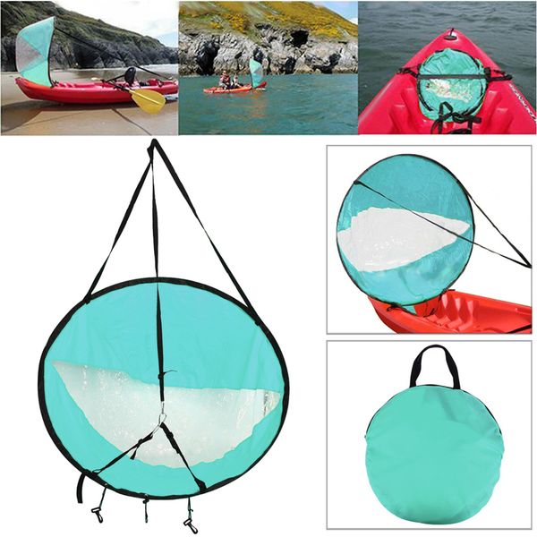 

durable folding kayak wind sail paddle board sailing canoe paddle board with clear for fishing rowing boat 42.5