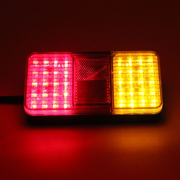 

1 pair 12v 40 led rear tail lights sindicator lamp for truck trailer van bus