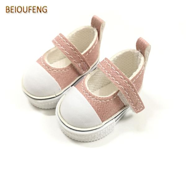 

beioufeng 5cm doll shoes sneakers shoes for dolls,pu leather gym bjd footwear puppet boots for dolls accessories 2pair/lot