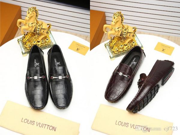 

Best New Luxury Designer Classic Patent Leather Mens Pointed Toe Dress Shoes Genuine Leather Comfortable Oxford Shoes Size 38-45