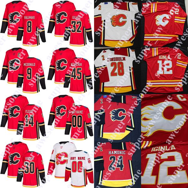 

Calgary Flames Jersey 12 Jarome Iginla 2 Al MacInnis 9 Lanny McDonald 30 Mike Vernon 14 Theoren Fleury
