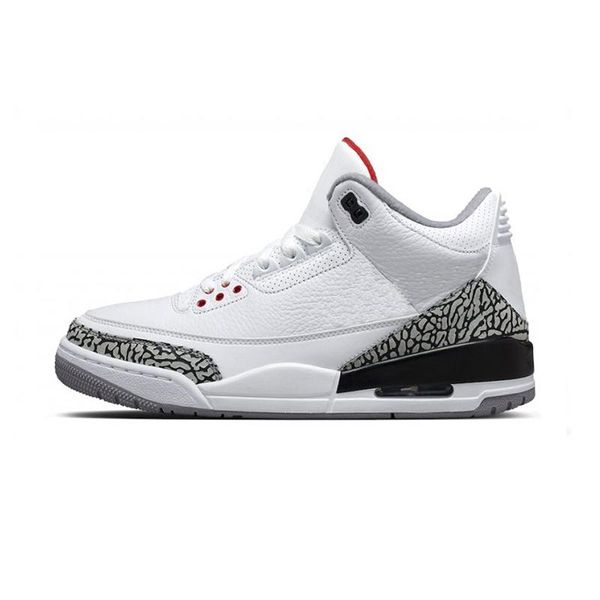 

free shipping Best Quality 3 OG Royal Mens Basketball Shoes Wine red Grey Purple Leather Trainer Discount 3s Sneakers Size 36-47