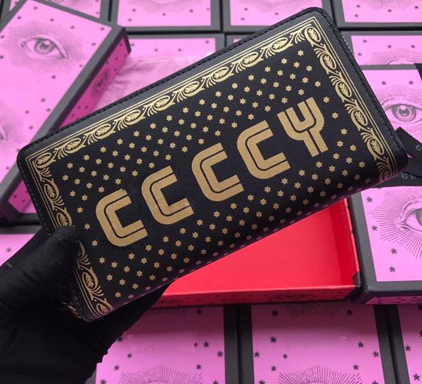 

Высокое качество Письмо дизайнер Джентльменские молнии Длинные кошельки для муж