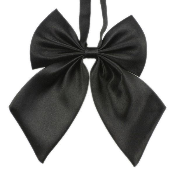 

jaycosin fashion unique womens girls novelty big bow tie wedding 17cm length 12.5cm width tie gift feb 8 drop ship, Black;blue