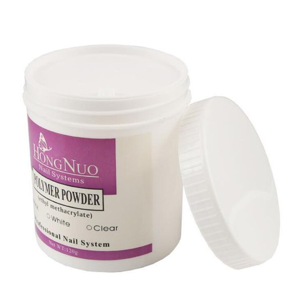 

120g acrylic nail powder nail form extension flase nails builder crystal nails glitter powder, Silver;gold
