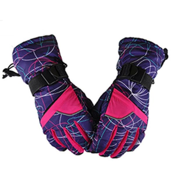 

women men ski gloves outdoor sports cycling gloves winter waterproof windproof warm motorcycle riding bicycle snowboard