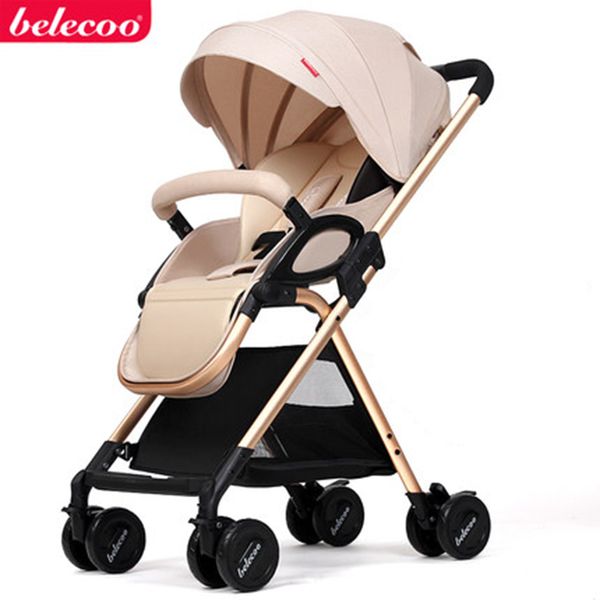 

belecoo lightweight baby stroller kids pram travalling pushchair for 0-36 months