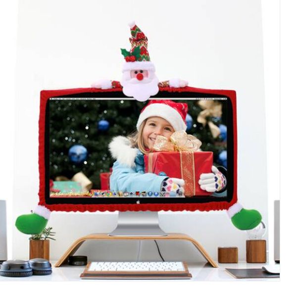 

sales wholesales christmas computer display decoration christmas ribbon decoration