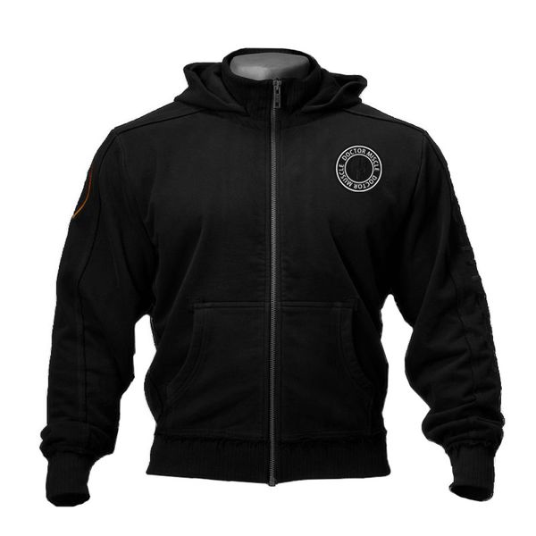 

2019 men running jacket hooded jogging sports sportswear training fitness exercise gym jacket hoody pocket long sleeve, Black;red