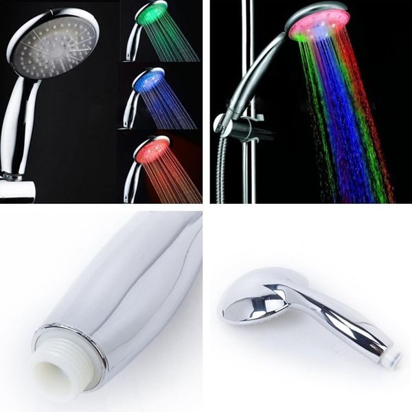 

home bathing new led luminous discoloration shower led spontaneous electric handheld seven color sprinkler round sprinkler head t7i229