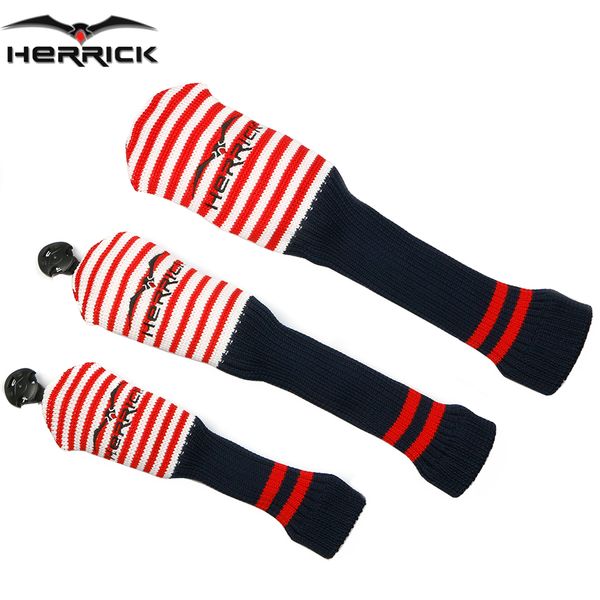 

golf clubs headcover 1#3#5# fairway head cover knitting wool headcovers four colors to choose from ing