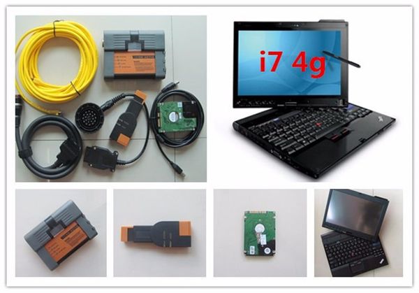 

diagnostic scan tool for bmw icom a2 lapx201t i7 4g thinkpad x201 tablet with hdd 1000gb ista expert mode windows10