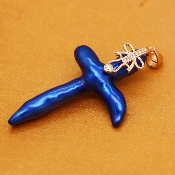 

fashion charm ladies necklace copper pendant with diversified pearls give lover personality surprise gift, Bronze;silver