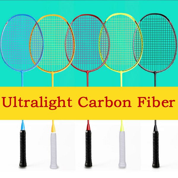 

carbon fiber badminton rackets z force speed strings professinal racquet offesive type trainnig racket multic color