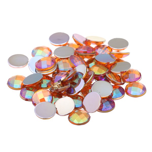 

diy nails decorations 6mm 5000pcs ab colors acrylic flatback round earth facets acrylic rhinestone strass high shine beads, Silver;gold