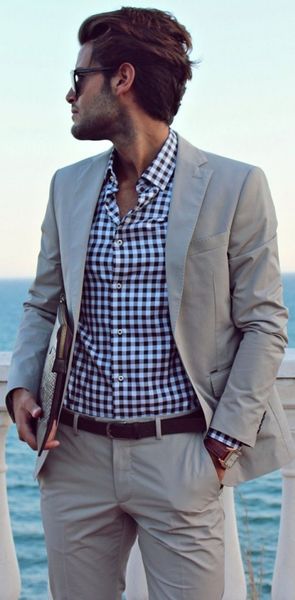 

2018 latest coat pant design ivory linen men suits for wedding casual summer jacket peaked lapel tuxedos slim fit jacket pants, Black;gray