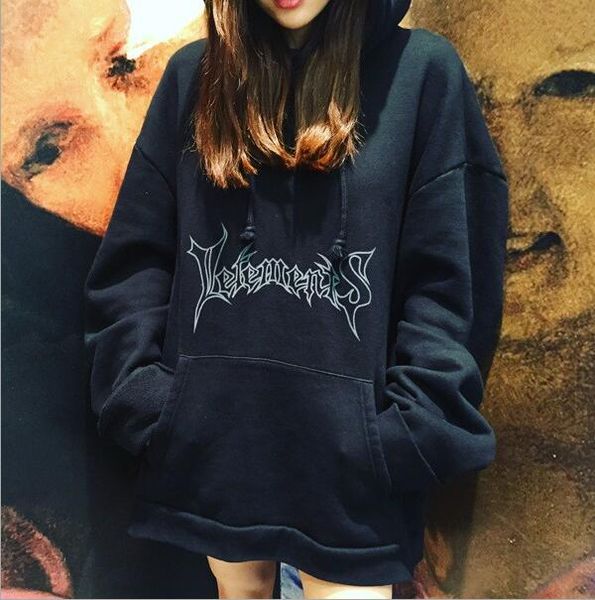 

Vetements Femmes Brand Designer Hoodies Bigbang GD Kanye Casual Sweatshirts Female Spring Autumn Hip Hop Long Sleeve Pullover