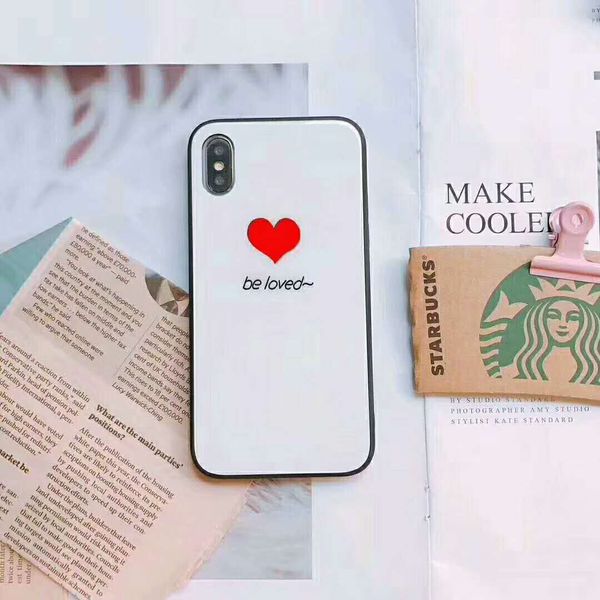 

luxury tempered glass phone cases mirror glass for iphone 6 case cute love heart beloved mirror tempered glass cover