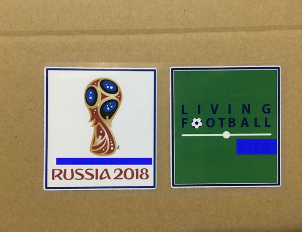 

Одна пара Россия 2018 Чемпионат мира патчи стекаются 2018 Чемпионат мира по футболу Р