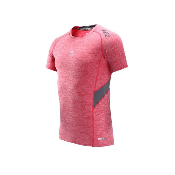 

sports t-shirt running short sleeved body-building tights breathable, fast drying, moisture absorption and perspiration, Black;blue