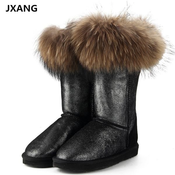 Winter boots with fur women