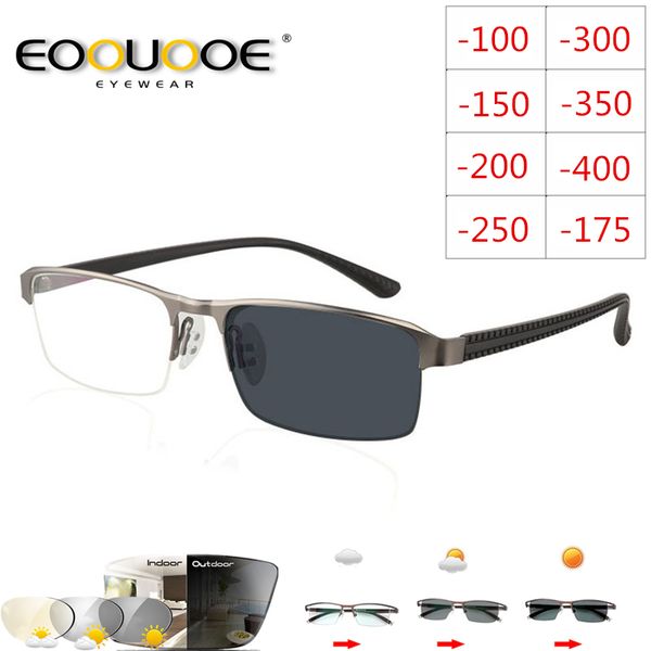 

transition sunglasses pchromic reading glasses for men hyperopia presbyopia with diopters outdoor presbyopia glasses, Silver