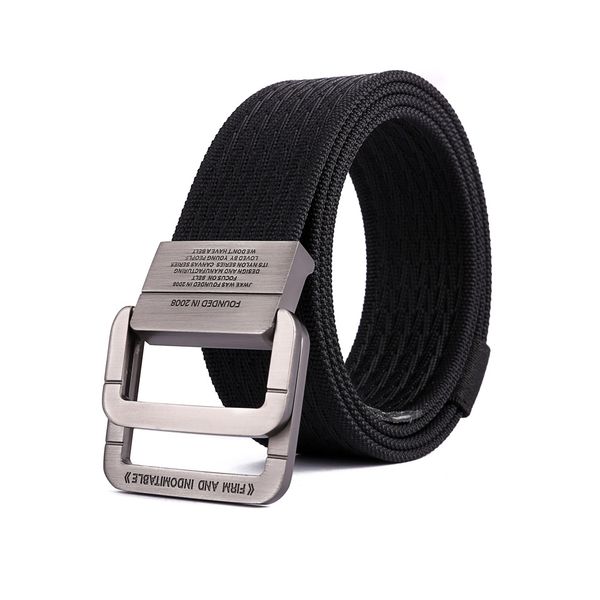 

black canvas belts mens hunting jeans belts male army tactical women buckle waist casual nylon belt ceinture homme, Black;brown