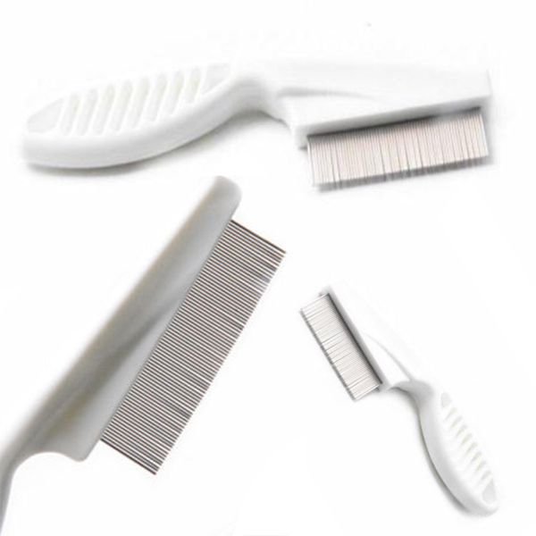 High Comfort Head Lice Comb Metal Nit Head Hair Lice Comb Fine