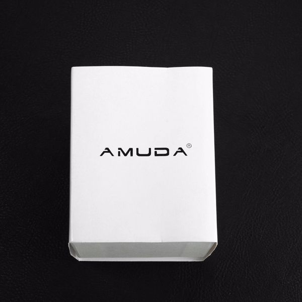

amuda white paper box with pillow watch boxes and packaging, Black;blue