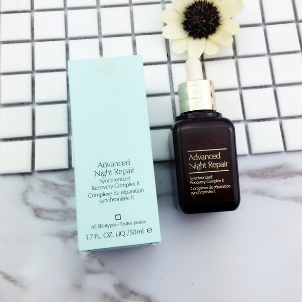

in stock essence advanced night repair famous brown bottle face skin care cream recovery serum 50ml, White
