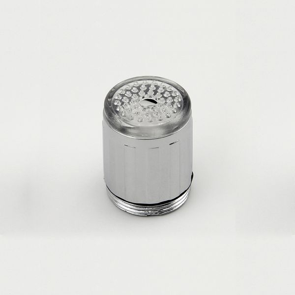 

led light faucet plastic water shower spraying head faucets bathroom accessories j2y