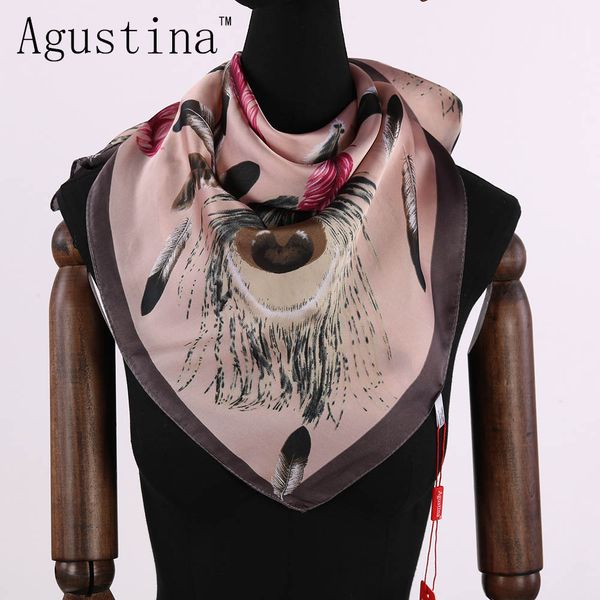 

2018 summer women quality fashion 100% silk small square scarf hijab lot stoles scarves femme for ladies shawl shawls and wraps, Blue;gray