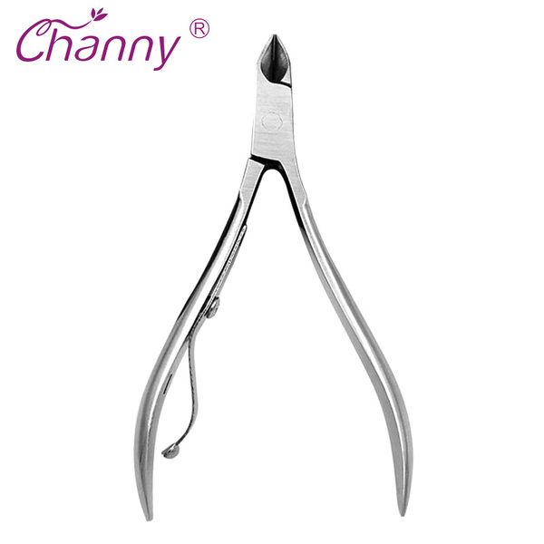 

channy professional fingernail toenail cuticle scissor stainless steel dead skin remover nail art plier manicure nail tools