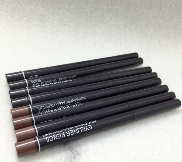 

M brand makeup rotary retractable black brown eyeliner pencil eye liner pen dhl