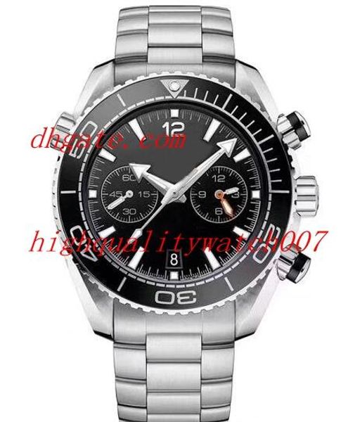 

luxury watch 600m 44mm vk quartz chronograph working 215.30.46.51.01.002 mens watch watches, Slivery;brown