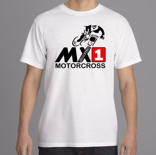 

2018 new 100% cotton t-shirts men motorcross mens womens t-shirt motorbike tee white t-shirt, White;black