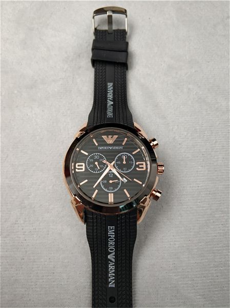 

мужчины смотреть мода люкс спорт наручные часы стали пояса высокого качества большой golg кварц мужской бизнес часы человек montre homme rel, Slivery;brown