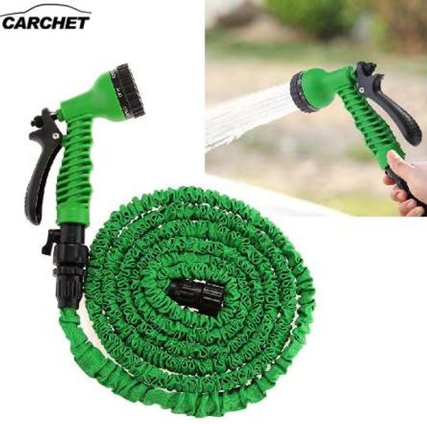 Carchet Car-Styling Automático Arma de Lavagem 25ft Expandindo Lavadora de Carro Flexível Jardim Flexível Lavagem de Lavagem Ferramenta de Limpeza 7,5m