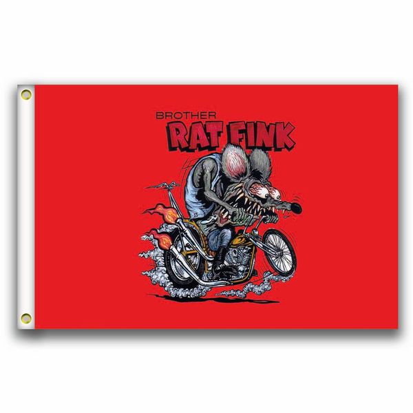 

хороший флаг]брат ратфинк-ви флаги 3x5ft 150x90cm 100% полиэстер,голова холста с grommet металла,использованный внутри помещения или outdoo