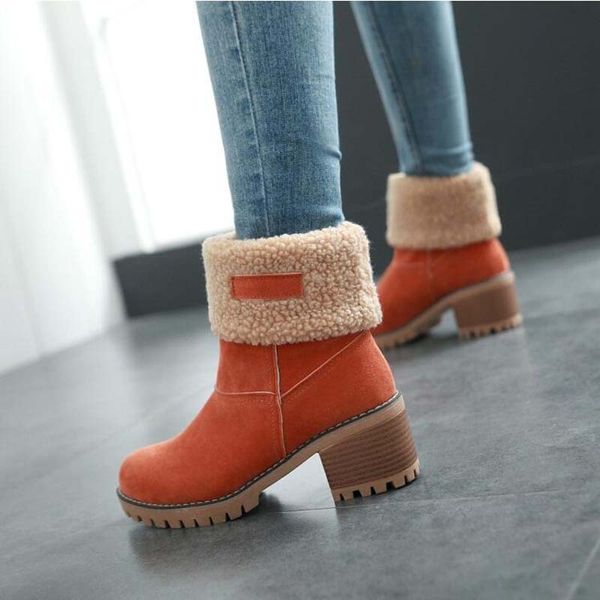 botas frio mujer