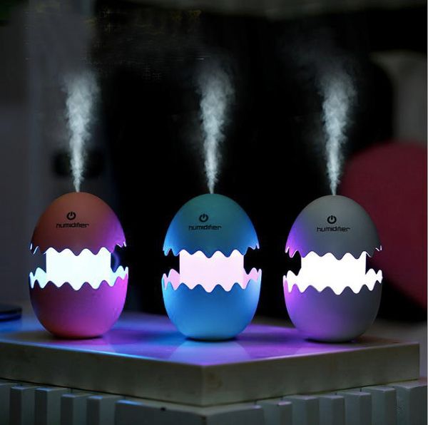 

creative interesting egg aromatherapy humidifier mini deskair humidifier diffuser usb automatic power-off mist maker fogger for home