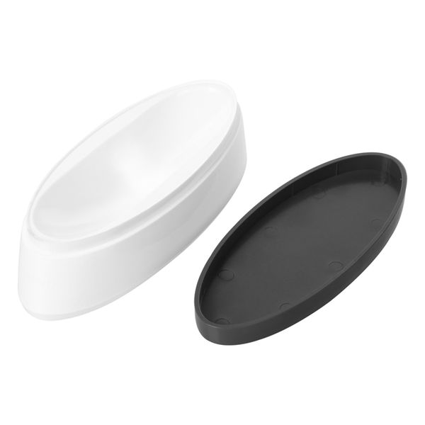 

french nail dip container smile line guide nail tools dipping powder tray french smile line molding mould art tools, Silver