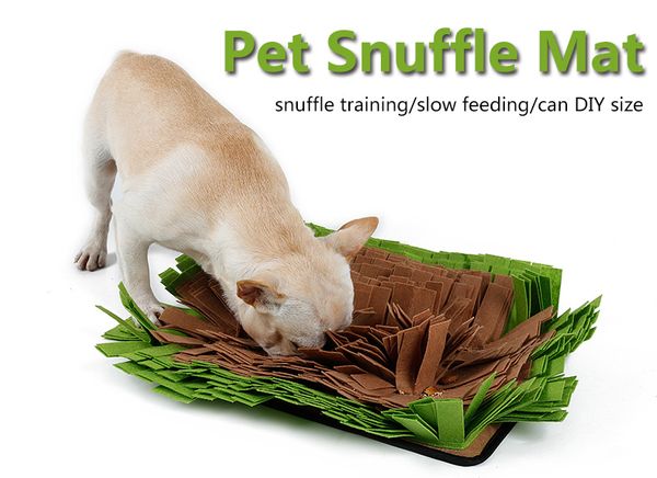 2019 Wholesale Pet Snuffle Mat Nosework Blanket Dog Training Mats