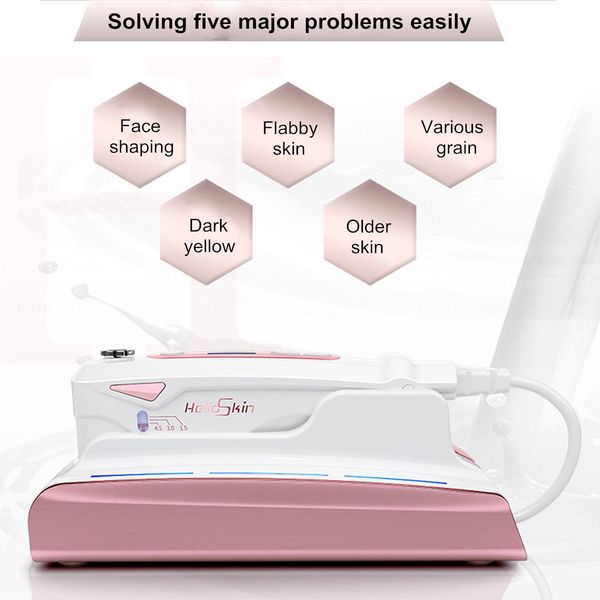 

eyes face skin lifting ultrasonic hifu rf machine 1.5/3.0/4.5mm depth wrinkle removal skin care beauty