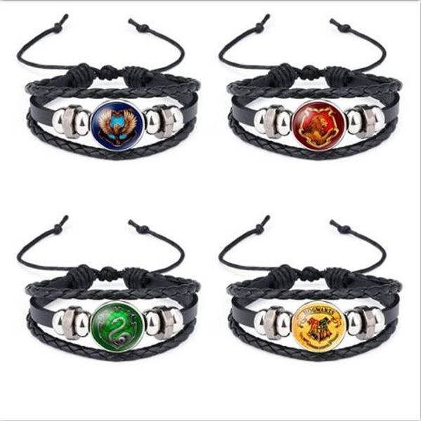 

Женщины мужчины браслет кожаные браслеты многослойные Wrap браслет женские мужски