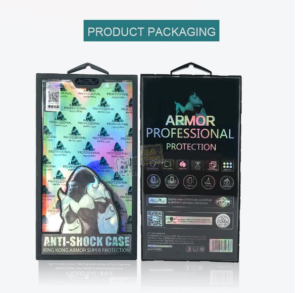 

shockproof for iphone xs shell kingkong armor hybrid pc+tpu phone case airbag edge anti-crash for iphone xs case