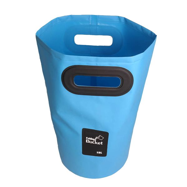 

yougle folding collapsible washbasin bucket water bucket water container for fishing camping 15l