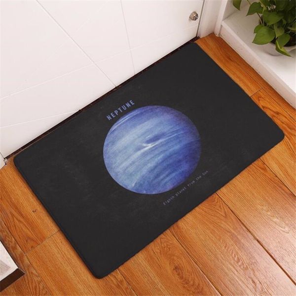 

universe planets printed floor mat anti-slip rugs moon mars carpets welcome doormat outdoor bathroom mat kitchen carpet gift