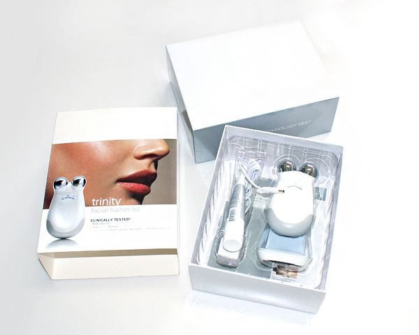 

Nuface trinity pro facial trainer kit clean ing kin care tool face cleaning device for women clean ing device dhl free